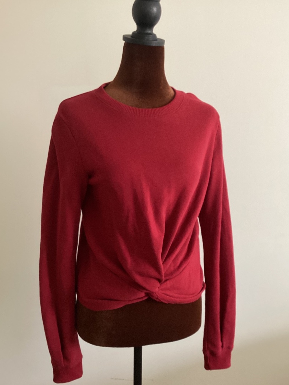 Hollister long sleeve wrap front sweater